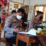 Wakapolres Badung Ikuti Zoom Meeting Vaksinasi Serentak Indonesia