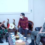 Kodam IX/Udayana Terima Kunjungan Kehormatan Konsul Republik Korea