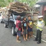 Unit Lantas Polsek Abiansemal  Tindak Kendaraan “ODOL”