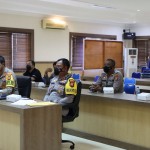 Kapolres Badung Ikuti Vicon Vaksinasi Serentak Seluruh Indonesia