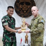 Jaga Hubungan Bilateral, Pangdam IX/Udayana Terima Kunjungan Atase Darat Australia