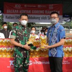 Sambut Lebaran, Kodam IX/Udayana Bantu Ringankan Kebutuhan Pokok melalui Pasar Murah