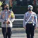 Ratusan Personil Polri, Amankan Kegiatan Lokhasaba VIII Parisada Hindu Darma Indonesia Provensi Bali