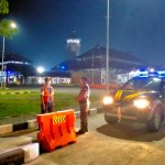 Jelang Idul Fitri Samapta Polsek Mengwi Sambangi Terminal Mengwi