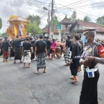 Unit Kecil Lengkap Polsek Abiansemal Amankan Upacara Ngaben