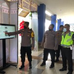 Wakapolres Kompol Ketut Dana, Cek Posyandu Terminal Mengwi.