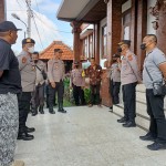 Kabag Ops Polres Badung Cek TPS dan Kesiapan Personil Dilapangan