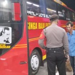 Sambangi Terminal Samapta Polsek Mengwi Imbau Penumpang
