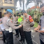 Wakapolsek bersama Ps.Kanitpropam Polsek Abiansemal lakukan Gaktibplin Anggota.
