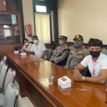 Kapolsek Abiansemal Pantau Kegiatan Kampanye Secara Daring
