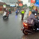 Personil Lantas Polsek Kuta Utara  Tetap Tergelar  Antisipasi Kepadatan Arus Lalin
