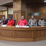 Kapolres Badung Hadiri Pelantikan Pengurus PC ISHC di Kantor DPRD Badung