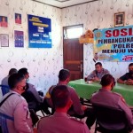 Menuju WBK Dan WBBM Polsek Mengwi Ikuti Sosialisasi Zona Integritas