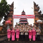 Kapolres AKBP Leo Dedy Defretes Hadiri Upacara Tabur Bunga Di Taman Makam Pahlawan Pancaka Tirta