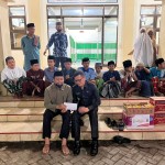 Kunjungi Panti Asuhan, Kompol Teuku Ricki Salurkan Sembako.