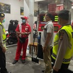UKL Polsek Kuta Utara Terus Monitoring Aktipitas SPBU
