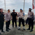Kapolsek Mengwi Pimpin Pengamanan Festival Layang-Layang Pelangi Badung