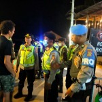 Kapolsek Kuta Utara Pimpin Patroli  Cegah Tangkal Kejahatan Jalanan