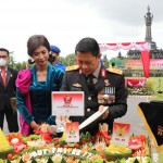 Kapolda Bali Hadiri Upacara HUT TNI Ke-77