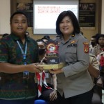 Kapolres Badung Beri Motivasi Siswa SMA Taruna Garuda Bali
