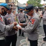 Di Dampingi Kanit Propam Kapolsek Kuta Utara Lakukan Gaktibplin Anggota.