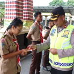Wakapolres Kompol Ketut Dana Lepas Saka Bhayangkara Polres Badung