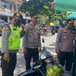 Patroli Dialogis Wakapolres Badung Sambang di Pasar Mengwi