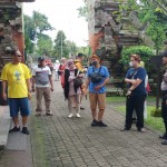 Jamin Keamanan Pengunjung, Samapta Polsek Mengwi Lakukan Patroli Dialogis di Kawasan Obyek Wisata