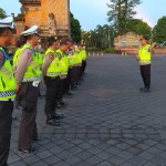 Kapolsek Mengwi Pimpin Pengamanan Sport Ride Tourism Bali