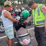 Cegah Curanmor  Samapta Polsek Kuta Utara Amankan Kunci Nyantol