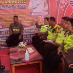 Tingkatkan Pengawasan Kapolres AKBP Leo Deddy Defretes Cek Padal Pengamanan Tahun Baru