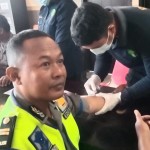 Personil Polsek Kuta Utara Jaga Kesehatan Dengan Injeksi  Vitamin C