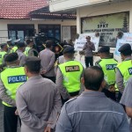 Pertama Memimpin Apel jam Pimpinan Kapolsek Kuta Utara Katakan ini