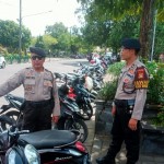 Cegah Curanmor Polsek Mengwi Imbau Pengunjung DTW Taman Ayun