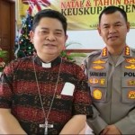 Uskup Denpasar Apresiasi Kinerja Polda Bali, Sukses Amankan Nataru.