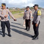 Kapolsek Mengwi Cek Pengamanan Obyek Wisata Pantai