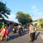 Kasat Samapta Akp Wayan Sukarya, Awasi Pelaksanaan PH Pagi