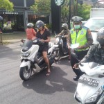 Unit Lantas Polsek Kuta Utara Imbau Pengendara Tertib Berlalu Lintas