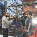 Jelang Perayaan Nyepi Bhabinkamtibmas Sampaikan Pesan Kamtibmas