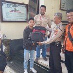 Pelajar Asal Semarang Sampaikan Terimakasih Kepada Polsek Mengwi