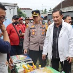 Pastikan Harga Pangan Stabil, Polres dan Pemkab Karangasem Gelar Operasi Pasar
