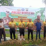 Polsek Petang Buka Lahan “Bersemi” (Berkebun Selama Inflasi).
