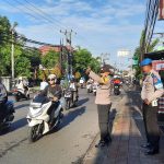 Tingkatkan Pelayanan Kanit Propam Polsek Kuta Utara Lakukan Waskat PH Pagi