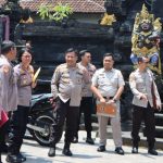 Kapolres AKBP Teguh Priyo Wasono, Menerima Kunjungan Kerja Karorena Polda Bali