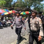 Ciptakan Perayaan Ngembak Gni Yang Nyaman, Kasat Samapta Polres Badung Patroli