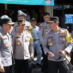 Hari Pertama Ops Ketupat Agung, Kapolda Bali Cek Posko Pelayanan Masceti, Goa Lawah Dan Padangbay