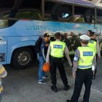 Satgas II Preventif Intensifkan Pemeriksaan Barang Penumpang Bus.