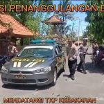 Kapolsek Abiansemal Pimpin Gelar Apel & Simulasi Kesiapsiagaan Bencana Nasional