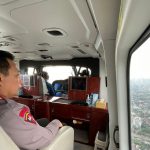 Kapolri Naik Heli Pantau Langsung Arus Mudik di Jalan Tol dan Arteri