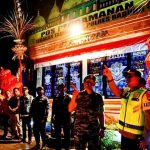 Kapolres Badung, Dandim 1611 Badung Kunjungi Pospam, Posyan Dan Pos Pantau Serahkan Bingkisan